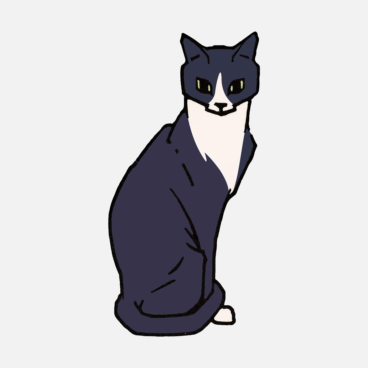 Sitting cat (1916) by Julie de Graag (1877-1924). Original from the Rijks Museum. Digitally enhanced by rawpixel. Sitting cat (1916) by Julie de Graag (1877-1924). Original from the Rijks Museum. Digitally enhanced by rawpixel.