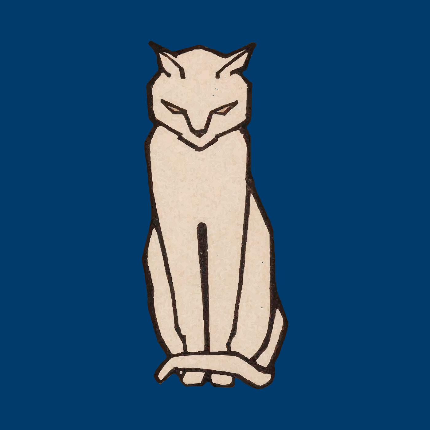 Sitting cat (1916) by Julie de Graag (1877-1924). Original from the Rijks Museum. Digitally enhanced by rawpixel. Sitting cat (1916) by Julie de Graag (1877-1924). Original from the Rijks Museum. Digitally enhanced by rawpixel.