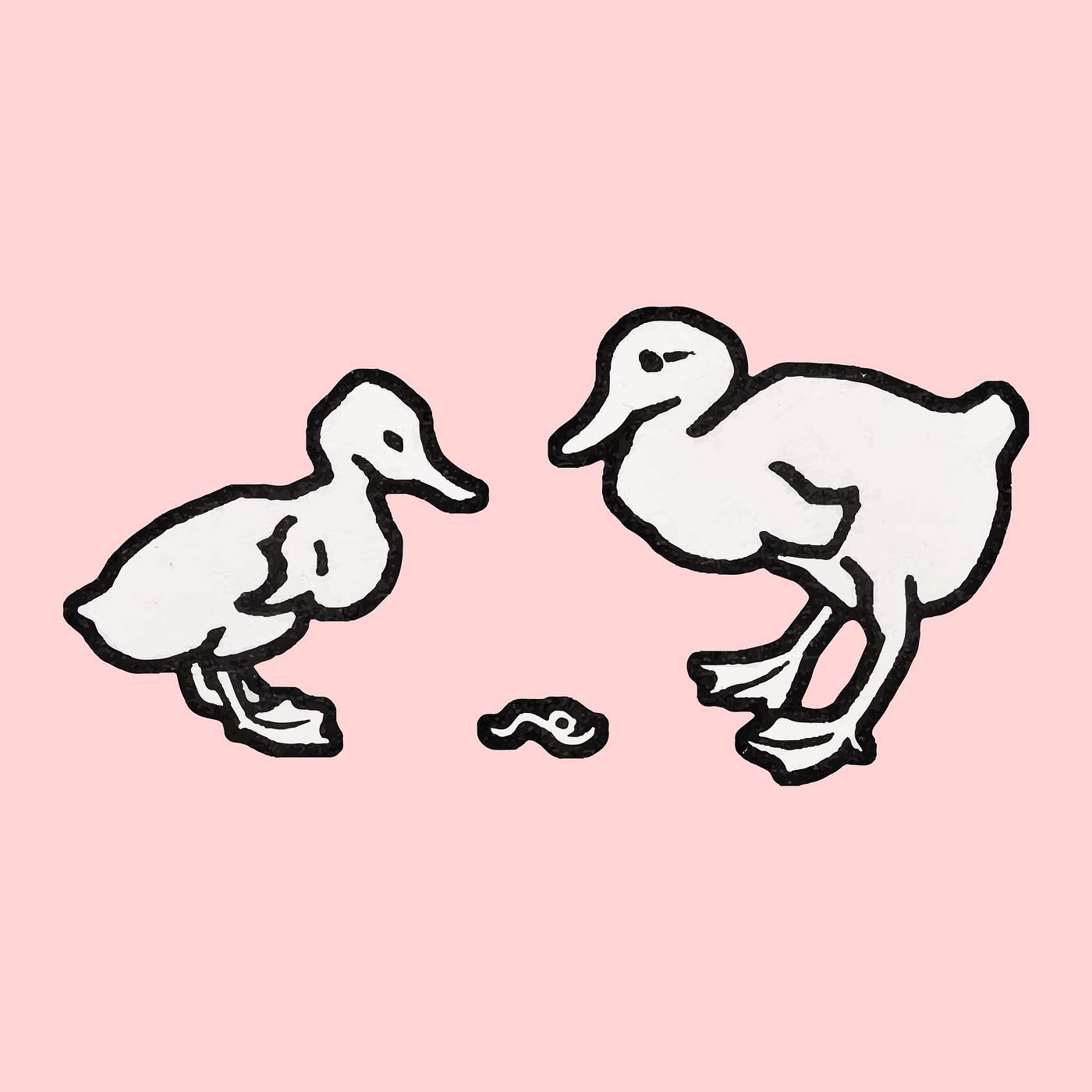Two ducklings (1923-1924) by Julie de Graag (1877-1924). Original from the Rijks Museum. Digitally enhanced by rawpixel. Two ducklings (1923-1924) by Julie de Graag (1877-1924). Original from the Rijks Museum. Digitally enhanced by rawpixel.
