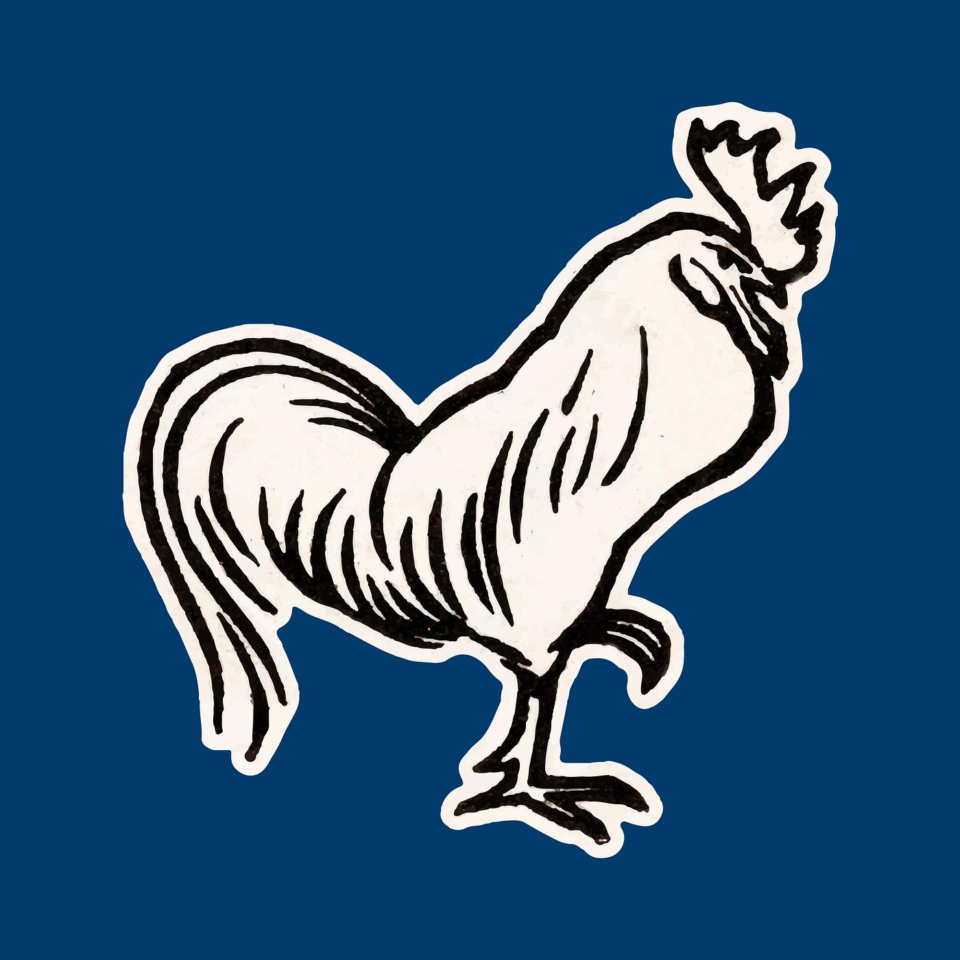 Rooster by Julie de Graag (1877-1924). Original from the Rijks Museum. Digitally enhanced by rawpixel. Rooster by Julie de Graag (1877-1924). Original from the Rijks Museum. Digitally enhanced by rawpixel.