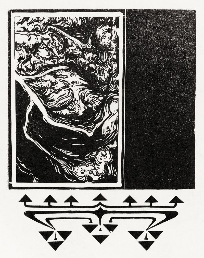 Woodcut ornaments by Julie de Graag (1877-1924). Original from the Rijks Museum. Digitally enhanced by rawpixel. Woodcut ornaments by Julie de Graag (1877-1924). Original from the Rijks Museum. Digitally enhanced by rawpixel.