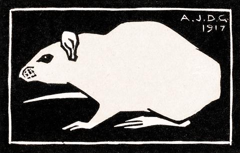 Mouse (1917) by Julie de Graag (1877-1924). Original from the Rijks Museum. Digitally enhanced by rawpixel. Mouse (1917) by Julie de Graag (1877-1924). Original from the Rijks Museum. Digitally enhanced by rawpixel. - animal…