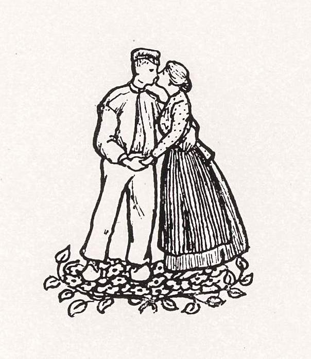 Woodcut monograms by Julie de Graag (1877-1924). Original from The Rijksmuseum. Digitally enhanced by rawpixel.