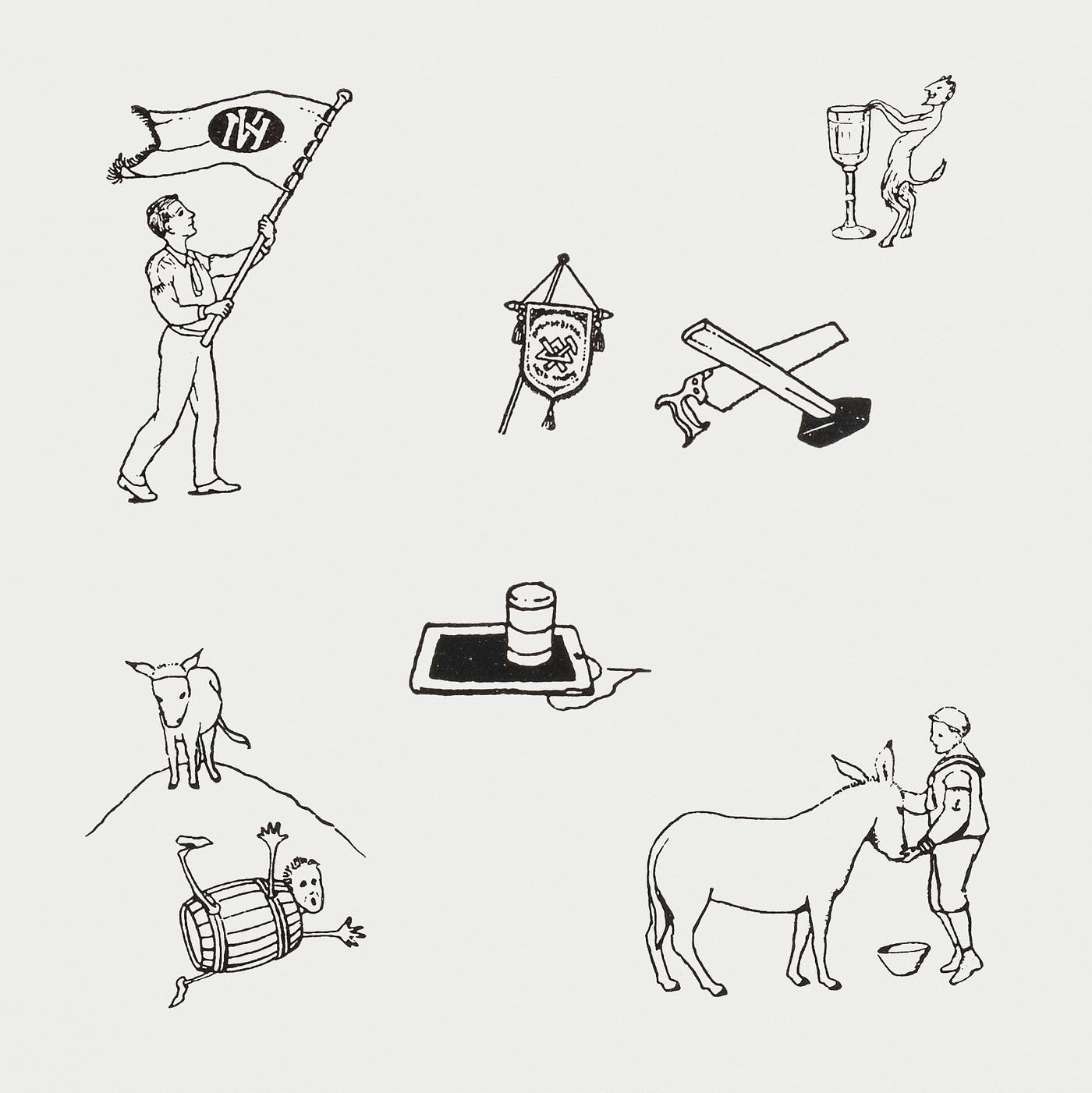 Woodcut icons by Julie de Graag (1877-1924). Original from The Rijksmuseum. Digitally enhanced by rawpixel. Woodcut icons by Julie de Graag (1877-1924). Original from The Rijksmuseum. Digitally enhanced by rawpixel.