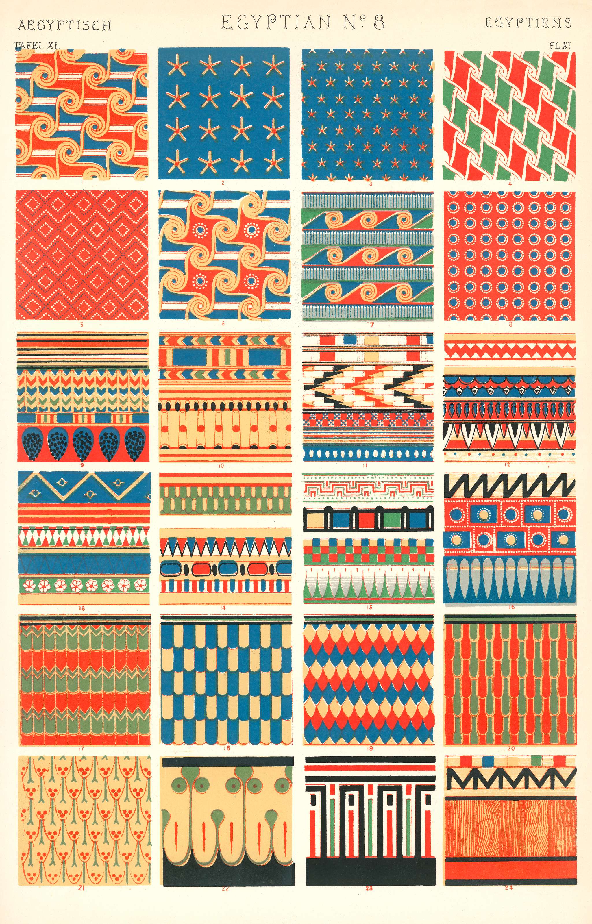 Owen Jones famous 19th Century Grammar of Ornament. One of the finest graphic design books ever produced. From our own... Owen Jones famous 19th Century Grammar of Ornament. One of the finest graphic design books ever produced. From our own...