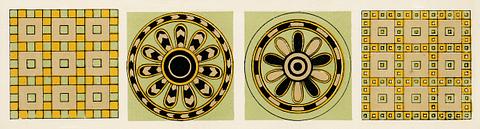 Antique illustration of the grammar of ornament by Owen Jones Antique illustration of the grammar of ornament by Owen Jones - abstract, ancient, antique, architecture, artwork, banner…