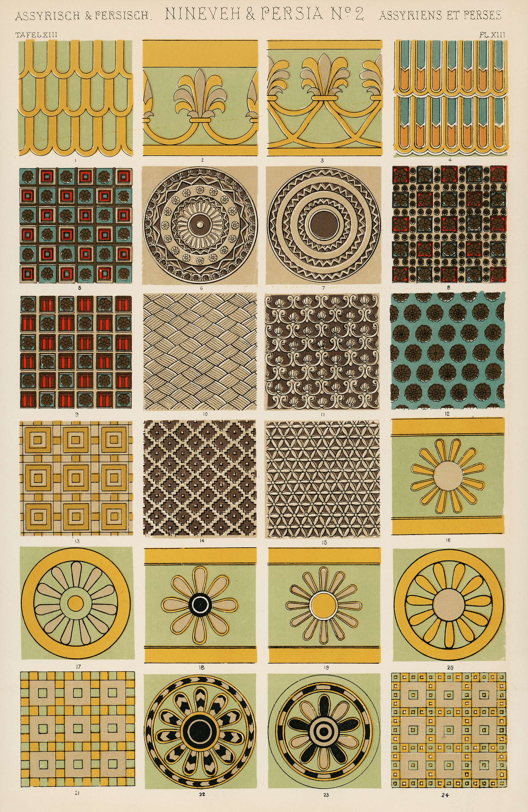 Owen Jones famous 19th Century Grammar of Ornament. One of the finest graphic design books ever produced. From our own... Owen Jones famous 19th Century Grammar of Ornament. One of the finest graphic design books ever produced. From our own...