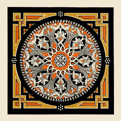 Antique illustration of the grammar of ornament by Owen Jones Antique illustration of the grammar of ornament by Owen Jones - abstract, ancient, antique, arab, arabia, arabian, arabic…