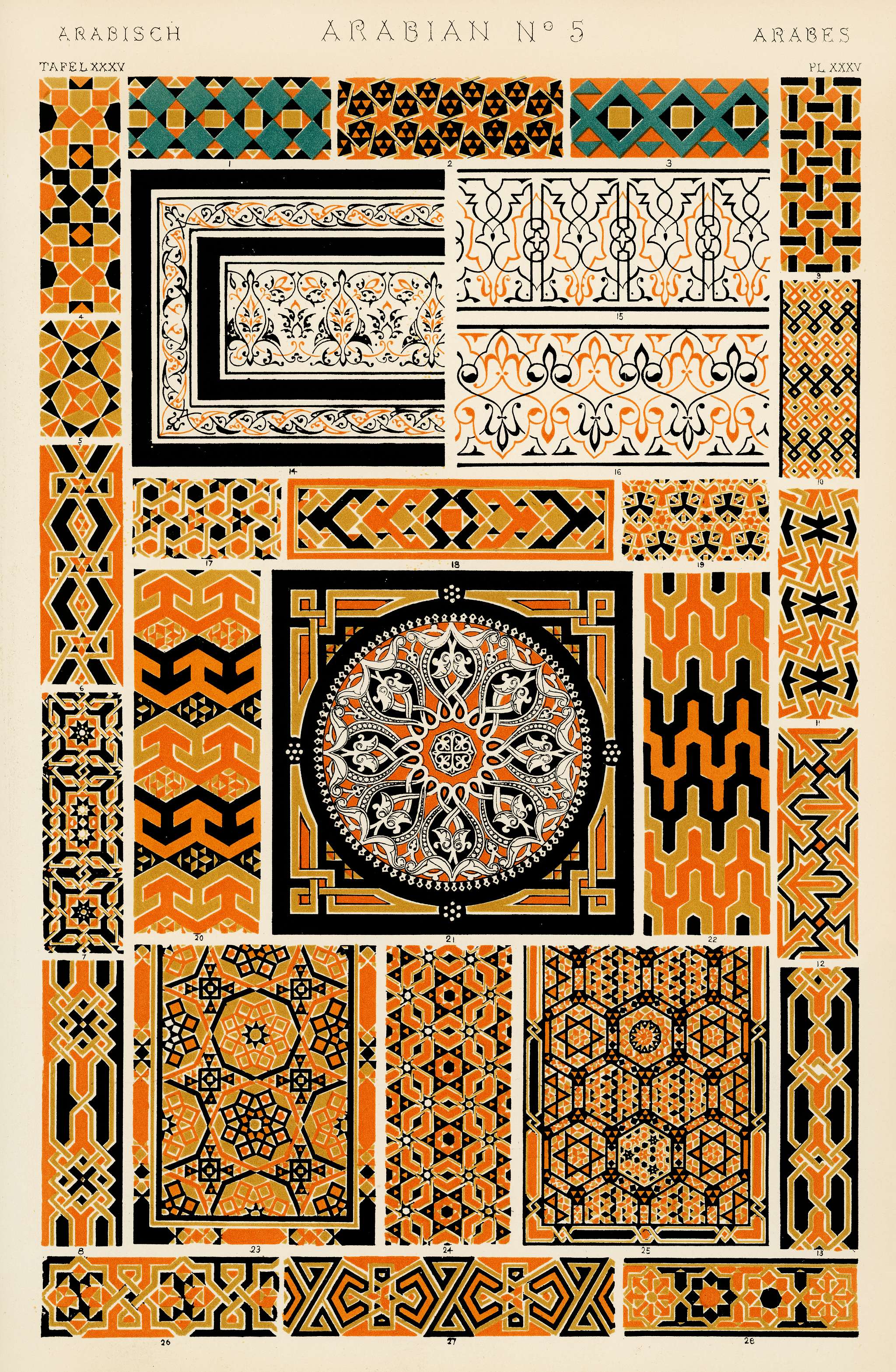 Owen Jones famous 19th Century Grammar of Ornament. One of the finest graphic design books ever produced. From our own... Owen Jones famous 19th Century Grammar of Ornament. One of the finest graphic design books ever produced. From our own...