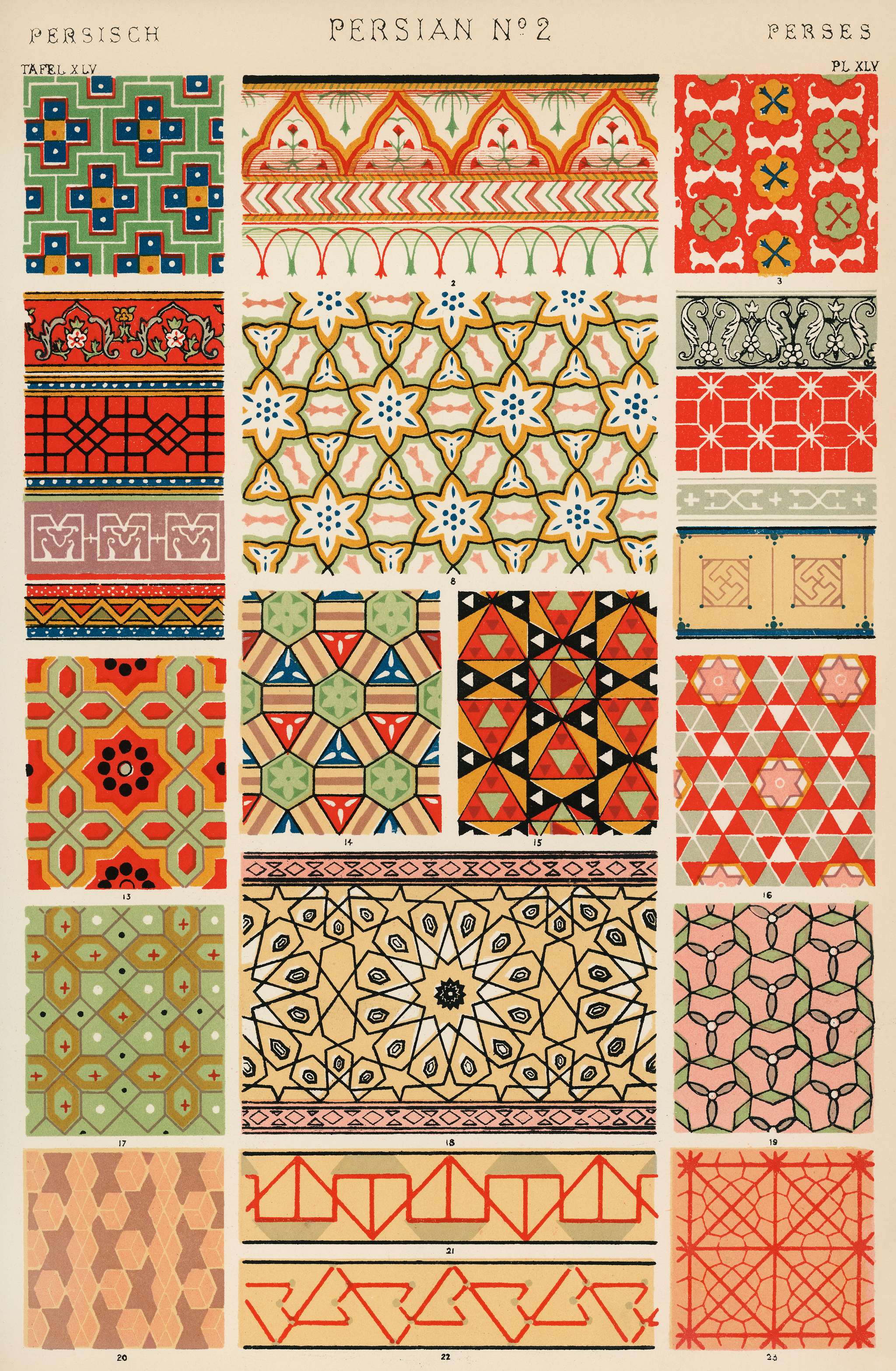 Owen Jones famous 19th Century Grammar of Ornament. One of the finest graphic design books ever produced. From our own... Owen Jones famous 19th Century Grammar of Ornament. One of the finest graphic design books ever produced. From our own...