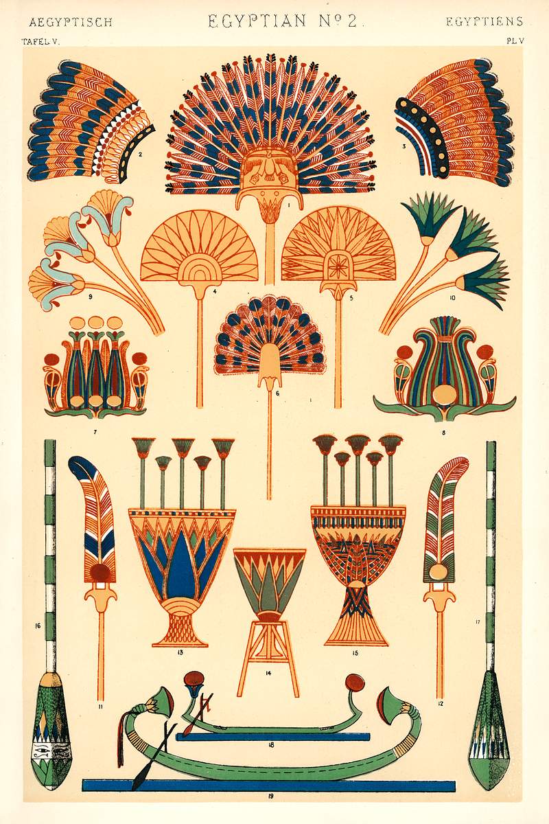 Owen Jones famous 19th Century Grammar of Ornament. One of the finest graphic design books ever produced. From our own…