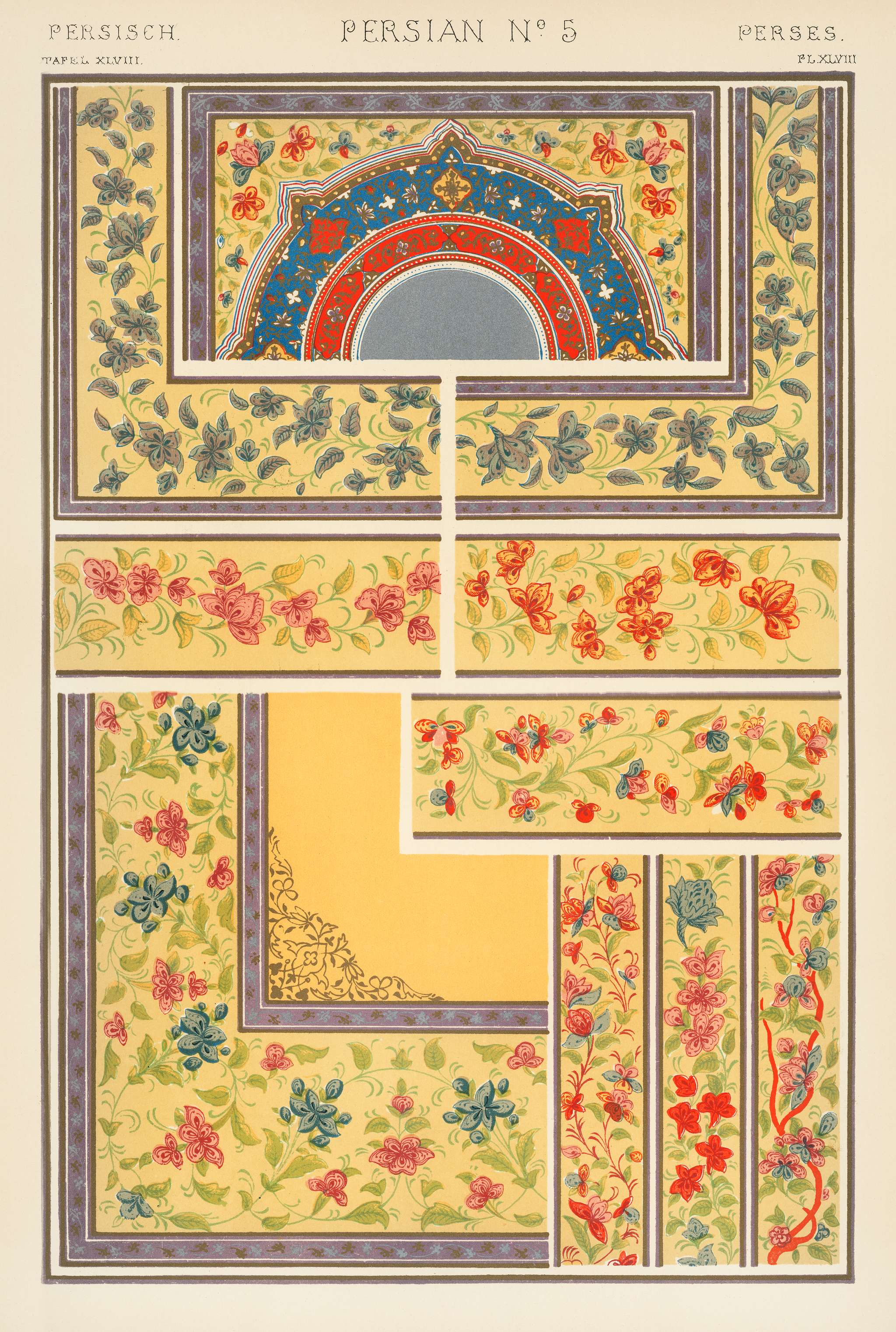 Owen Jones famous 19th Century Grammar of Ornament. One of the finest graphic design books ever produced. From our own... Owen Jones famous 19th Century Grammar of Ornament. One of the finest graphic design books ever produced. From our own...