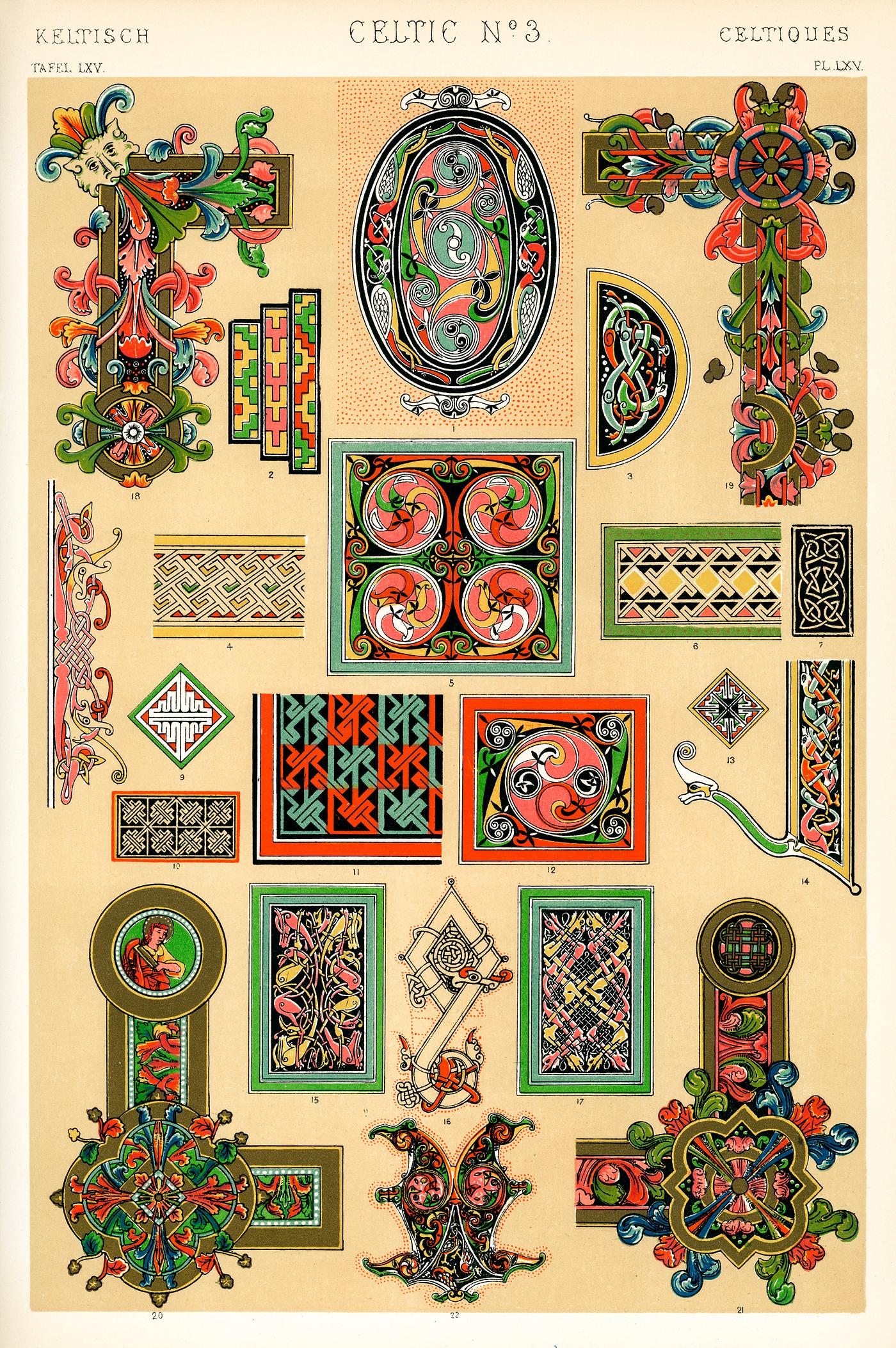 Owen Jones famous 19th Century Grammar of Ornament. One of the finest graphic design books ever produced. From our own... Owen Jones famous 19th Century Grammar of Ornament. One of the finest graphic design books ever produced. From our own...