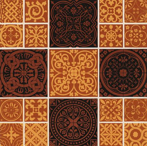 Antique illustration of the grammar of ornament by Owen Jones Antique illustration of the grammar of ornament by Owen Jones - abstract, antique, architecture, banner, cathedral, catholic…