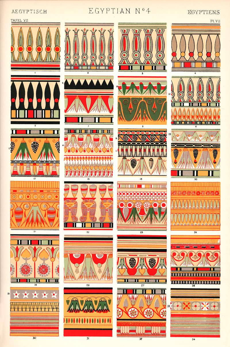 Owen Jones famous 19th Century Grammar of Ornament. One of the finest graphic design books ever produced. From our own…