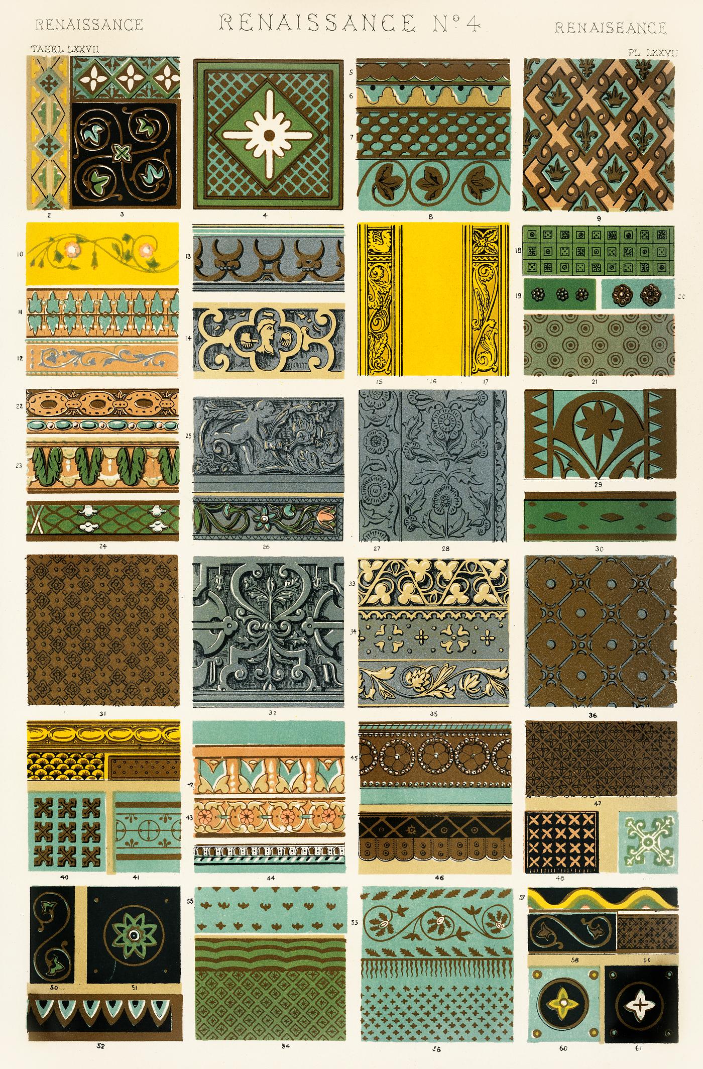 Owen Jones famous 19th Century Grammar of Ornament. One of the finest graphic design books ever produced. From our own... Owen Jones famous 19th Century Grammar of Ornament. One of the finest graphic design books ever produced. From our own...