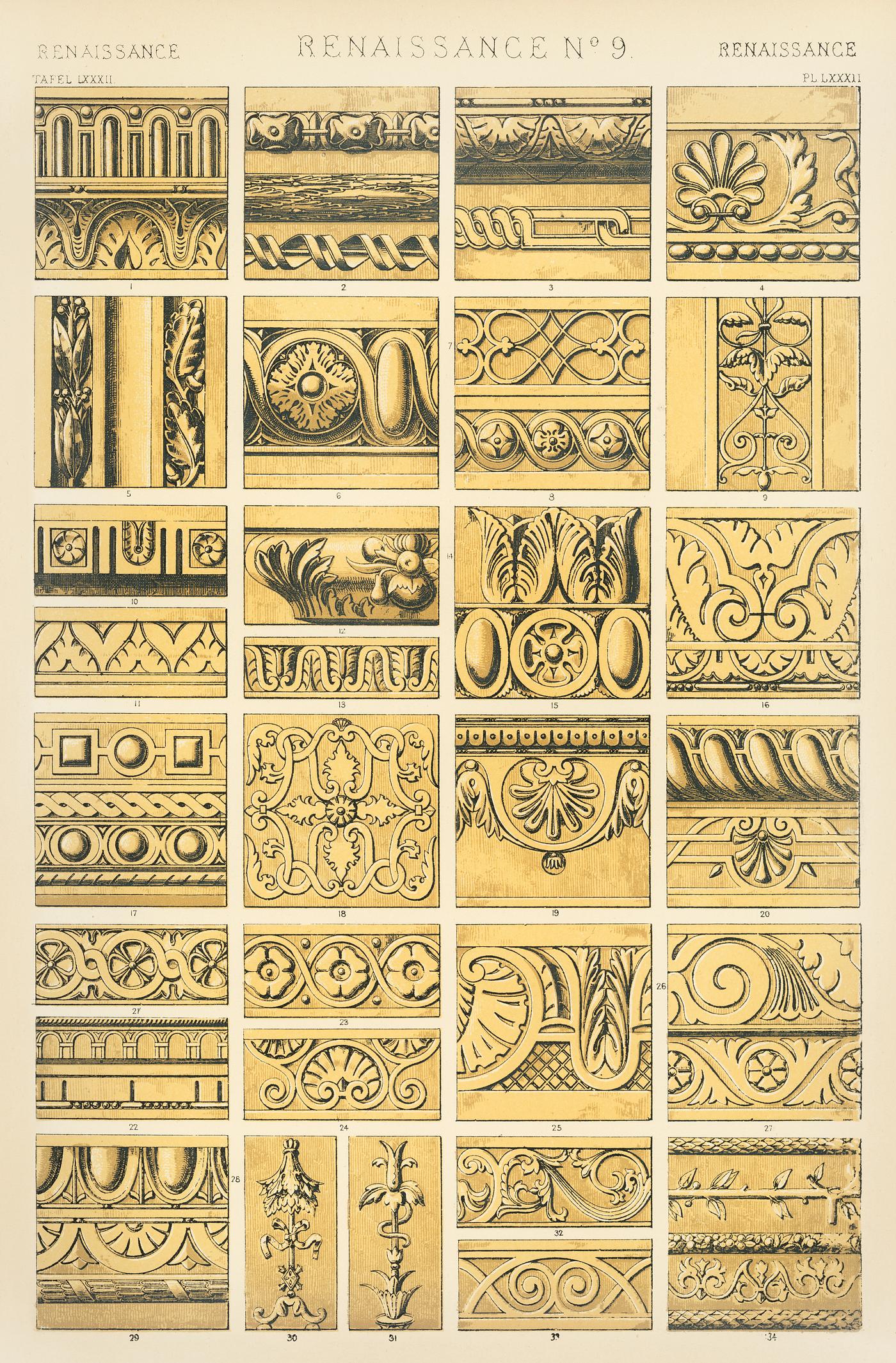 Owen Jones famous 19th Century Grammar of Ornament. One of the finest graphic design books ever produced. From our own... Owen Jones famous 19th Century Grammar of Ornament. One of the finest graphic design books ever produced. From our own...