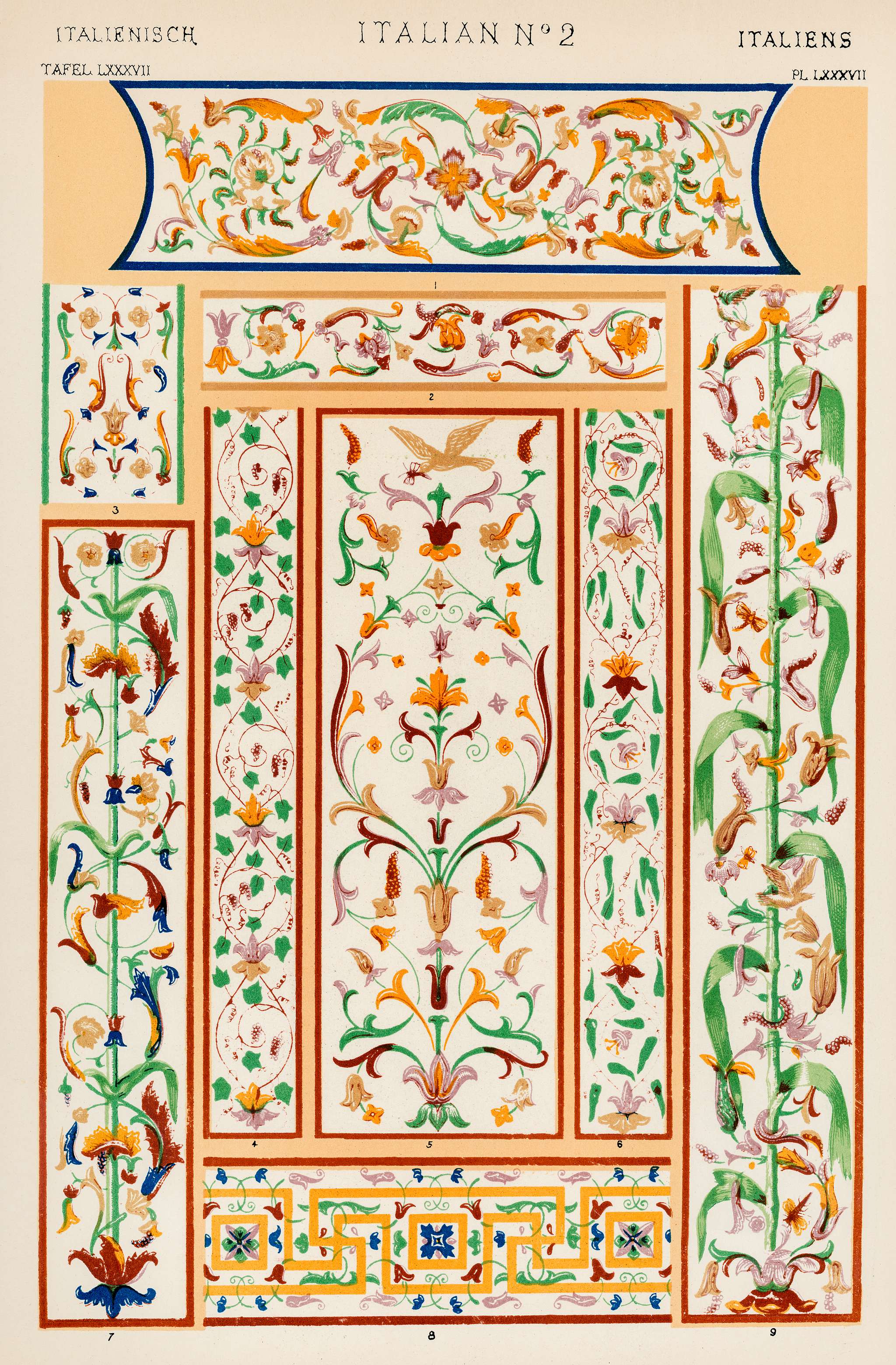 Owen Jones famous 19th Century Grammar of Ornament. One of the finest graphic design books ever produced. From our own... Owen Jones famous 19th Century Grammar of Ornament. One of the finest graphic design books ever produced. From our own...