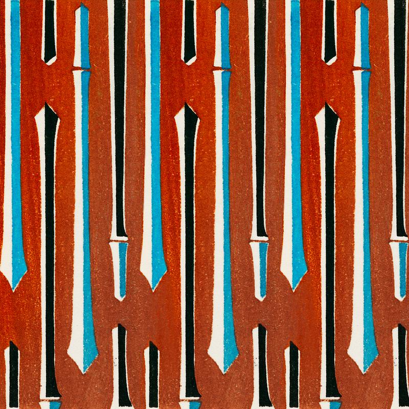 Vintage Illustration of Vintage woodblock print of Japanese textile. Vintage Illustration of Vintage woodblock print of Japanese textile.