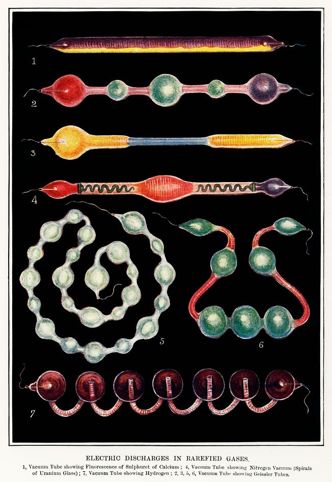 Electric Discharges in Rarefied Gases (1880),.. Free public domain