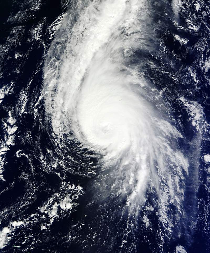 Hurricane Gonzalo's northern quadrant over Bermuda. Original from NASA. Digitally enhanced by rawpixel. Hurricane Gonzalo's northern quadrant over Bermuda. Original from NASA. Digitally enhanced by rawpixel.