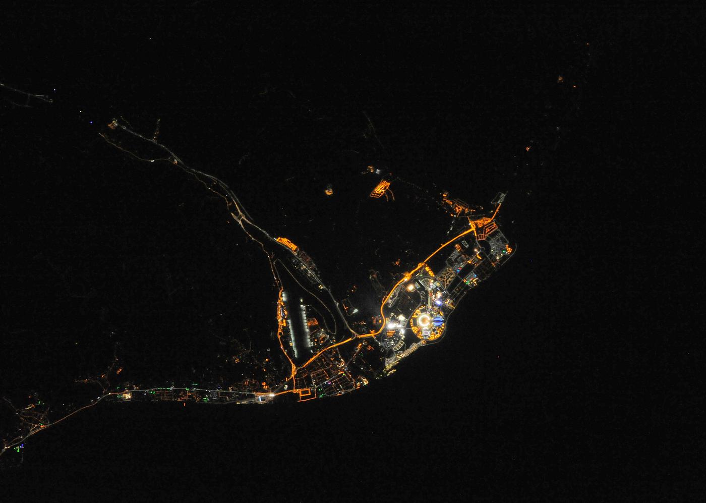 Night view of Sochi, Russia during Olympics. Feb 10th, 2014. Original from NASA. Digitally enhanced by rawpixel. Night view of Sochi, Russia during Olympics. Feb 10th, 2014. Original from NASA. Digitally enhanced by rawpixel.