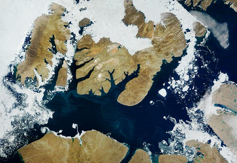 NASA image acquired August 17, 2010, the Northwest Passage almost free of ice. Original from NASA. Digitally enhanced by rawpixel. NASA image acquired August 17, 2010, the Northwest Passage almost free of ice. Original from NASA. Digitally enhanced by…