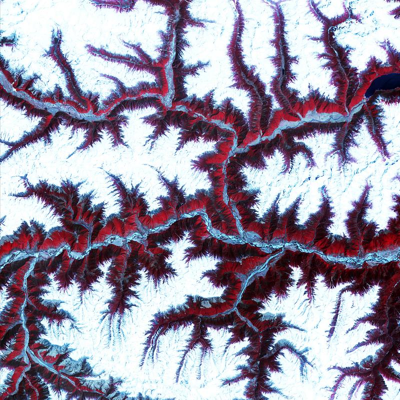 Snow-capped peaks and ridges of the eastern Himalaya Mountains. Original from NASA. Digitally enhanced by rawpixel. Snow-capped peaks and ridges of the eastern Himalaya Mountains. Original from NASA. Digitally enhanced by rawpixel.