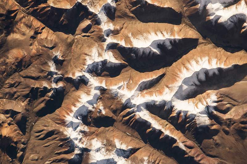 NASA astronaut Scott Kelly, on board the International Space Station, took this interesting picture of the Himalayas on Aug 7, 2015. Original from NASA. Digitally enhanced by rawpixel. NASA astronaut Scott Kelly, on board the International Space Station, took this interesting picture of the Himalayas on Aug…