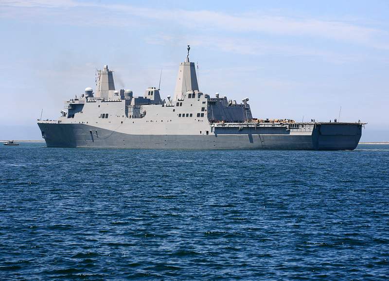 Ship | Free public domain photo The USS Anchorage is being prepared for the Orion Underway Recovery Test 2. Original from NASA. Digitally enhanced by…