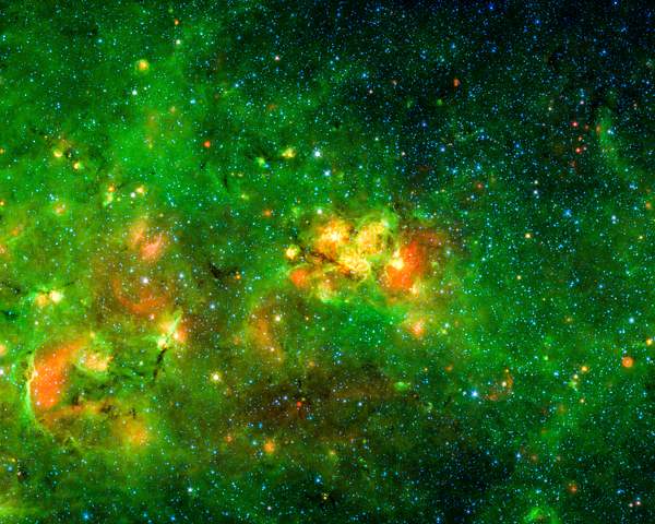 Image of a nebula taken using a NASA telescope - Original from NASA ...