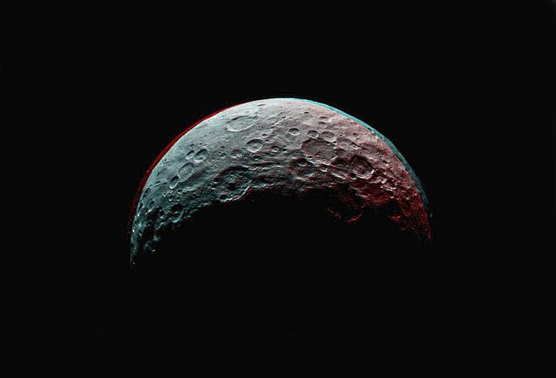 Ceres This image of Ceres is part of a sequence taken by NASA's Dawn spacecraft. Original from NASA. Digitally enhanced by…