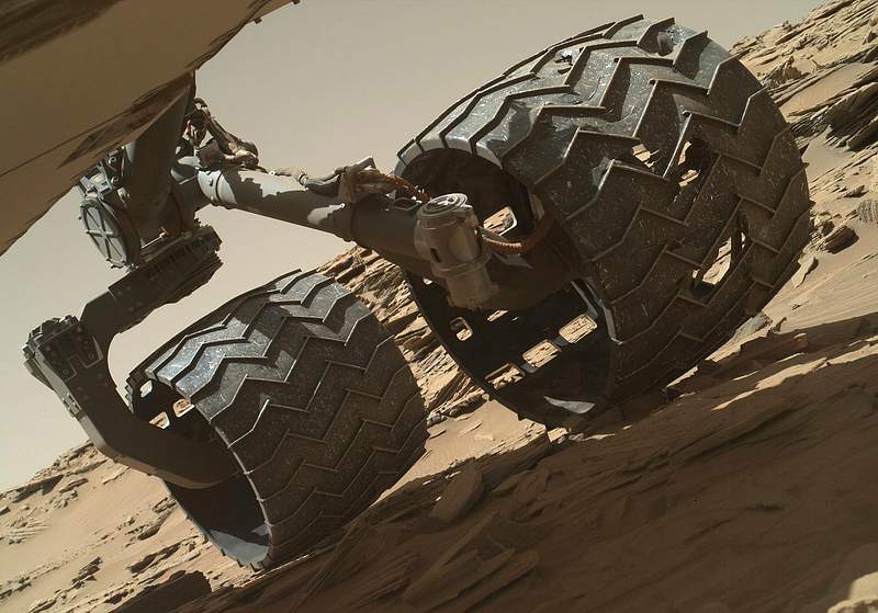 NASA's Curiosity Mars rover | Free public domain photo The team operating NASA's Curiosity Mars rover uses the Mars Hand Lens Imager camera on the rover's arm to check the…