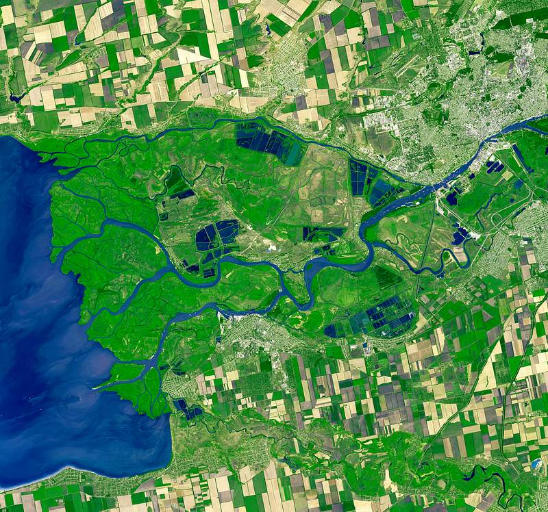 Rostov-on-Don, a Russian City on the Don River, 32 kilometers from the Sea of Azov. Original from NASA. Digitally enhanced by rawpixel. Rostov-on-Don, a Russian City on the Don River, 32 kilometers from the Sea of Azov. Original from NASA. Digitally enhanced by…