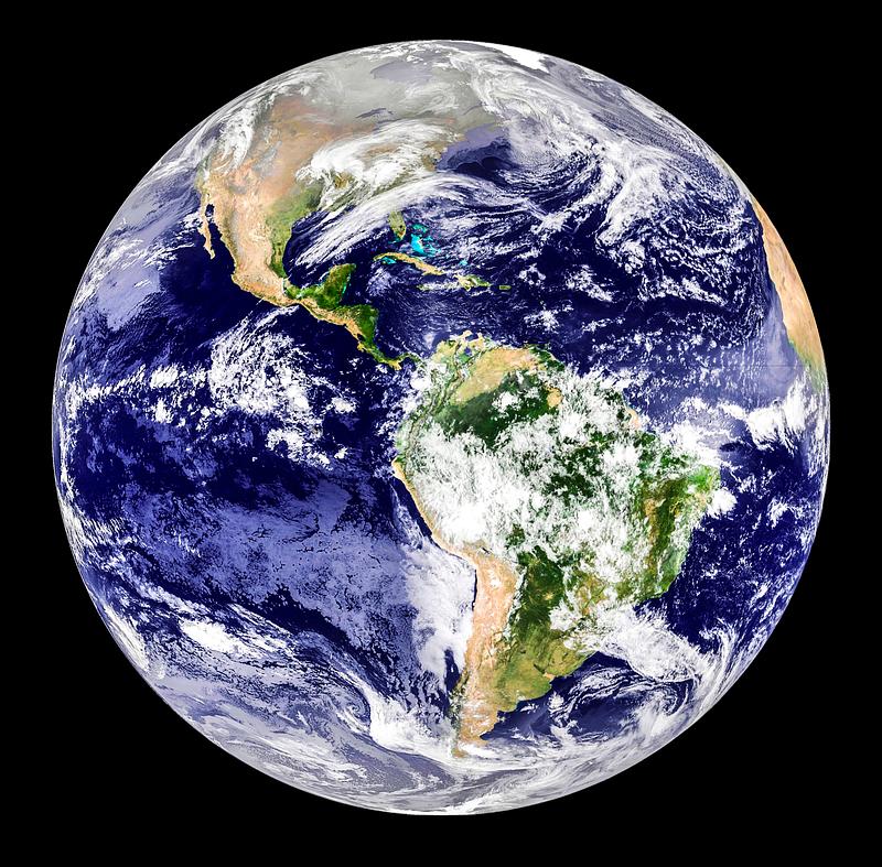 GOES 12 satellite image showing earth on March 25, 2010. Original from NASA. Digitally enhanced by rawpixel. GOES 12 satellite image showing earth on March 25, 2010. Original from NASA. Digitally enhanced by rawpixel.