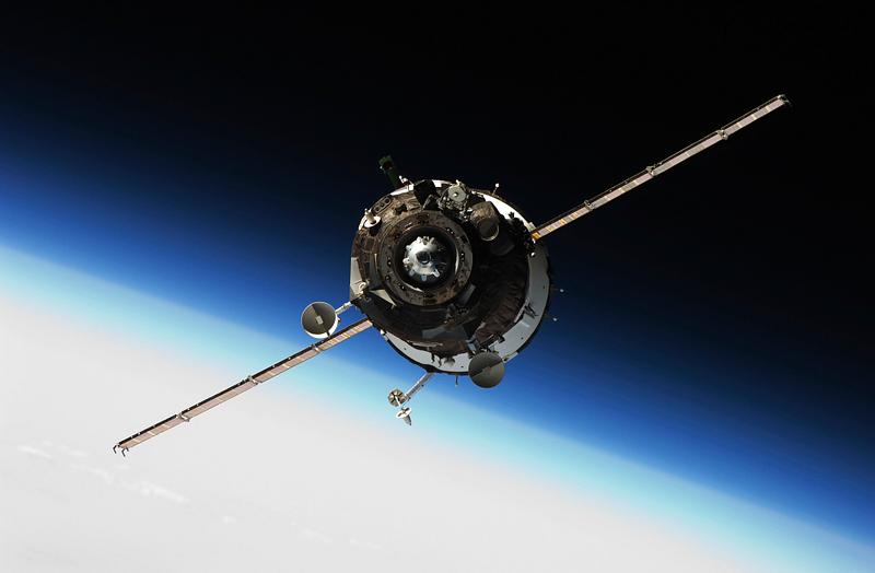 The Soyuz TMA-16 The Soyuz TMA-16 spacecraft approaches the International Space Station, Oct. 2, 2009. Original from NASA. Digitally enhanced…