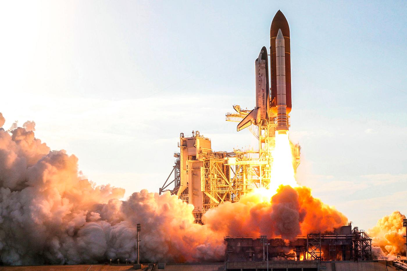 Discovery lifts off from Launch Pad 39A at NASA's Kennedy Space Center in Florida beginning its final flight, the STS-... Discovery lifts off from Launch Pad 39A at NASA's Kennedy Space Center in Florida beginning its final flight, the STS-...