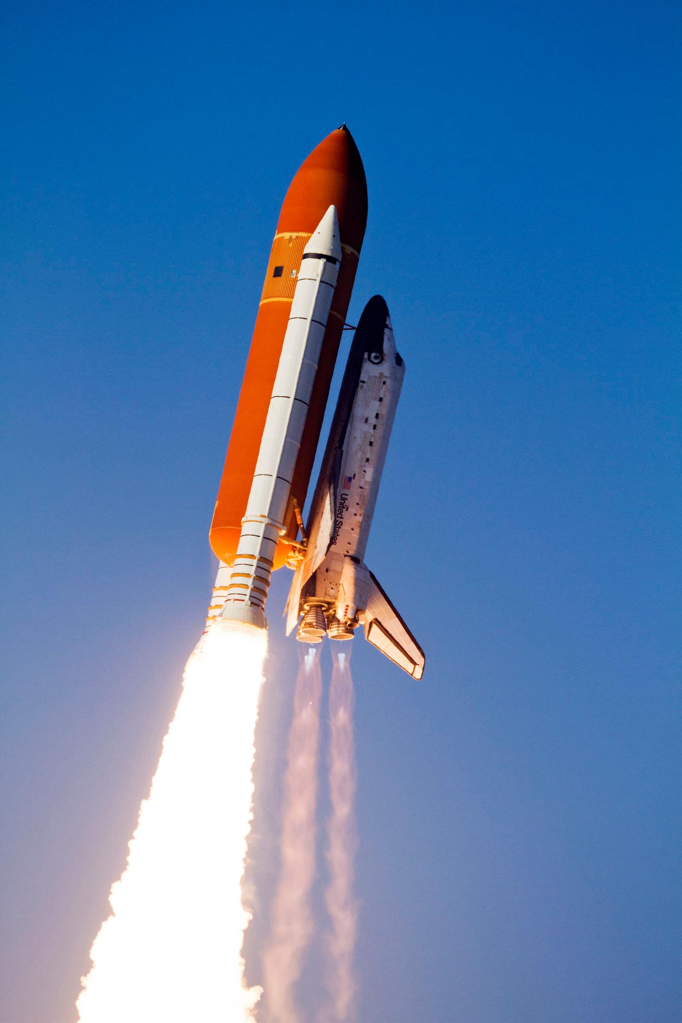 Discovery lifts off from Launch Pad 39A at NASA's Kennedy Space Center in Florida beginning its final flight, the STS-... Discovery lifts off from Launch Pad 39A at NASA's Kennedy Space Center in Florida beginning its final flight, the STS-...