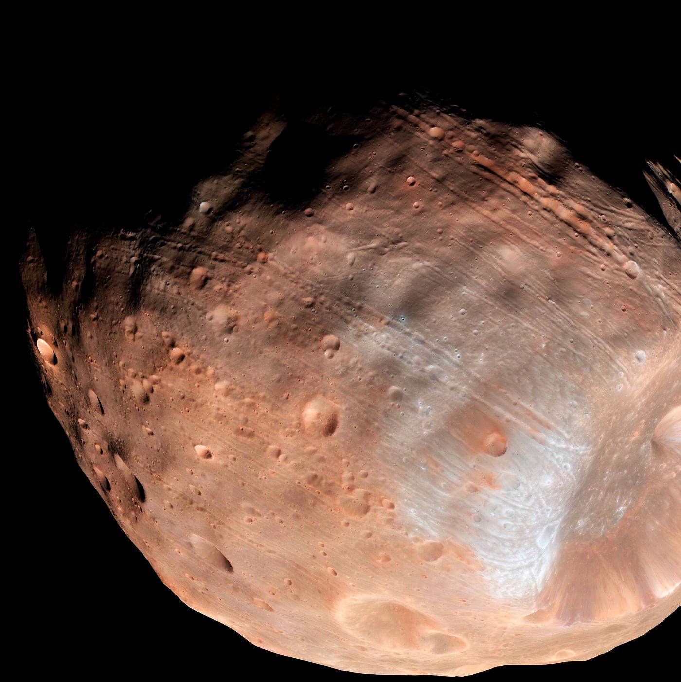 Phobos from 5,800 Kilometers. Original from NASA. Digitally enhanced by rawpixel. Phobos from 5,800 Kilometers. Original from NASA. Digitally enhanced by rawpixel.
