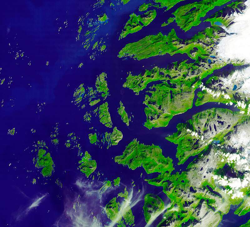 The Arctic Circle cuts through the western coast of Norway and the Saltfjellet-Svartisen National Park. Original from NASA. Digitally enhanced by rawpixel. The Arctic Circle cuts through the western coast of Norway and the Saltfjellet-Svartisen National Park. Original from NASA.…