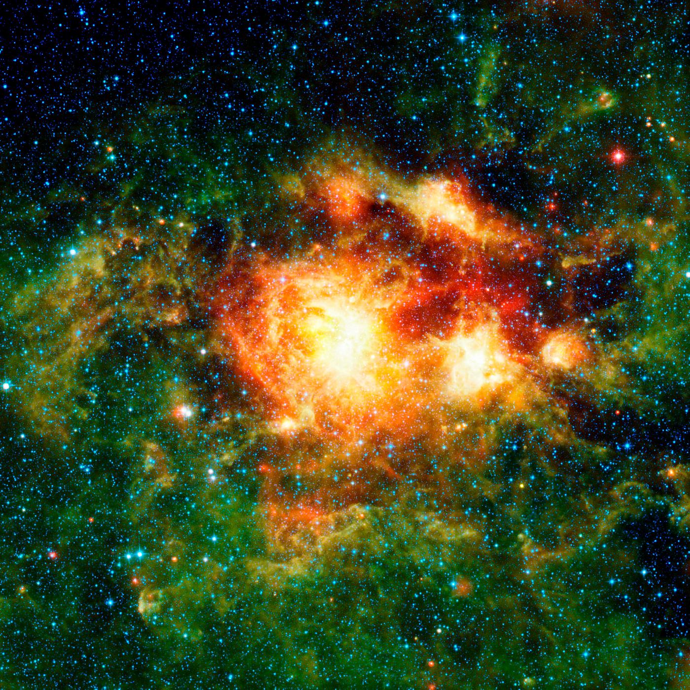 Image of a nebula taken using a NASA telescop.. | Free public domain ...