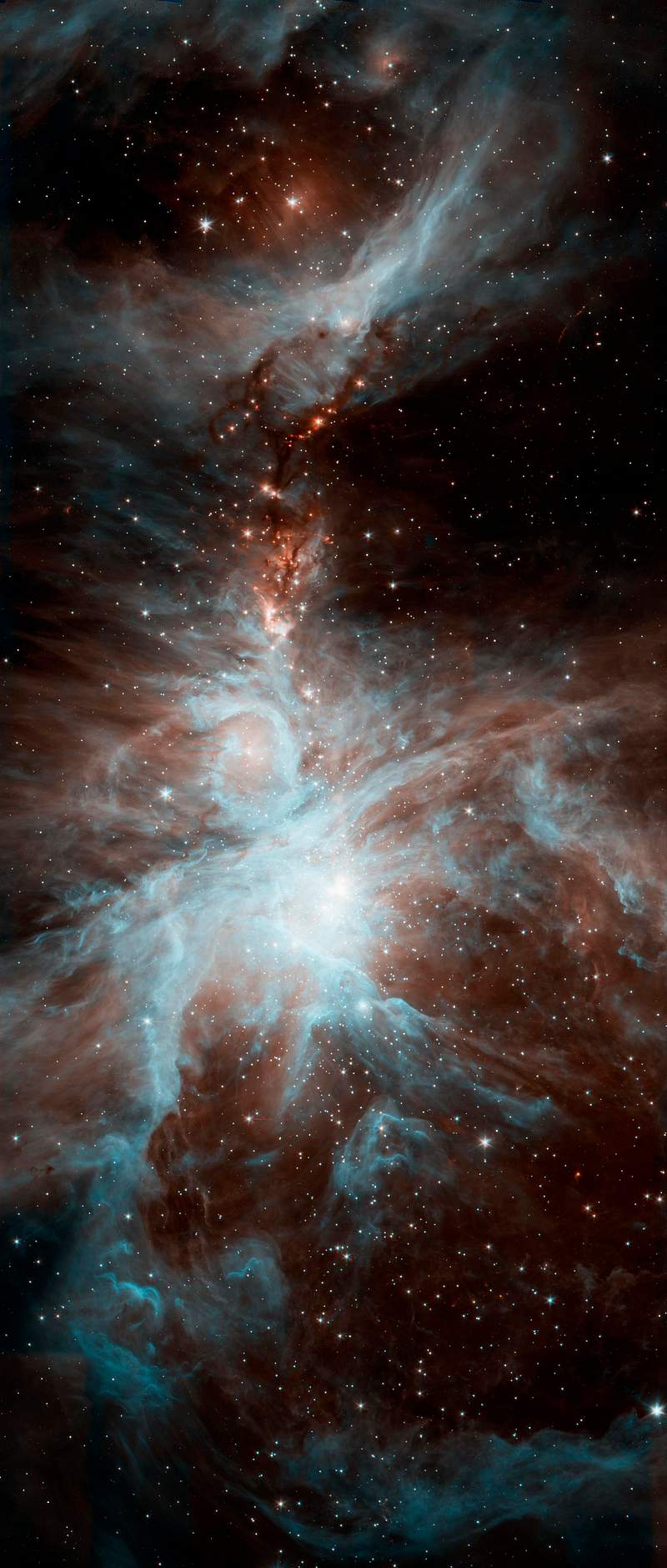 Image of a nebula taken using a NASA telescope -
Original from NASA. Digitally enhanced by rawpixel.
