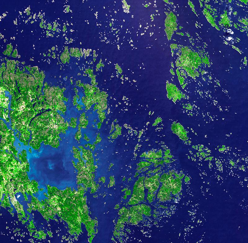 Aaland archipelago at the mouth of the Gulf of Bothnia which belongs to Finland. Original from NASA. Digitally enhanced by rawpixel. Aaland archipelago at the mouth of the Gulf of Bothnia which belongs to Finland. Original from NASA. Digitally enhanced by…