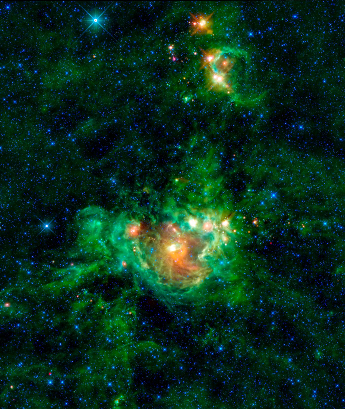 The nebula NGC. Original from NASA. Digitally enhanced by rawpixel. The nebula NGC. Original from NASA. Digitally enhanced by rawpixel.