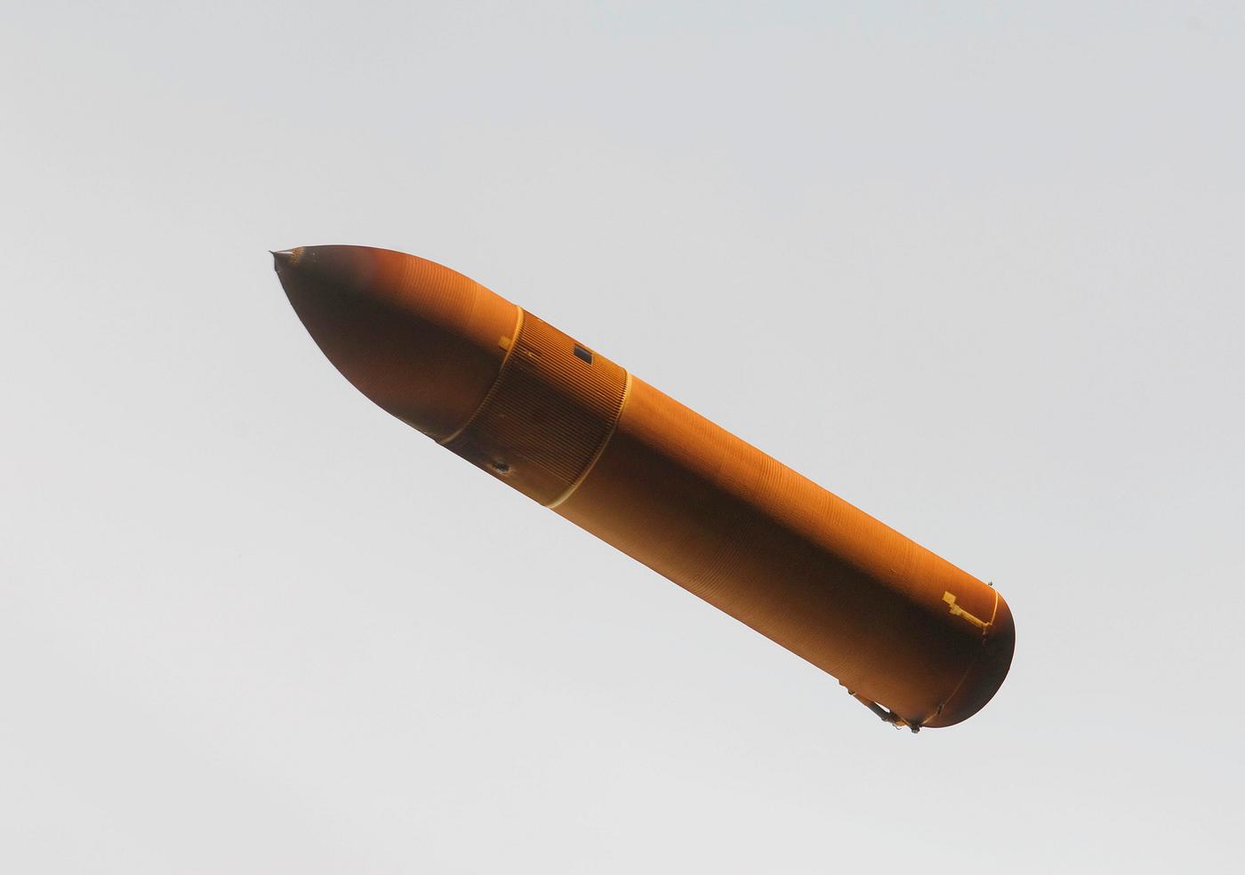 External Tank after separation from Atlantis during the STS-132 Mission. Original from NASA. Digitally enhanced by rawpixel. External Tank after separation from Atlantis during the STS-132 Mission. Original from NASA. Digitally enhanced by rawpixel.