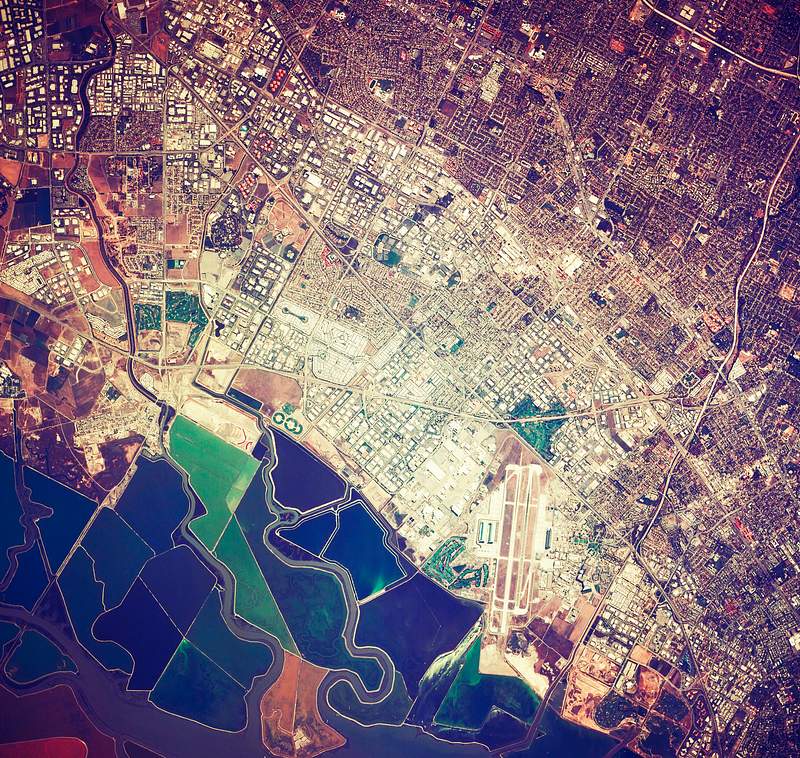 Moffett Federal Air Field, NASA Ames Research Center and Silicon Valley. Original from NASA. Digitally enhanced by rawpixel. Moffett Federal Air Field, NASA Ames Research Center and Silicon Valley. Original from NASA. Digitally enhanced by rawpixel.