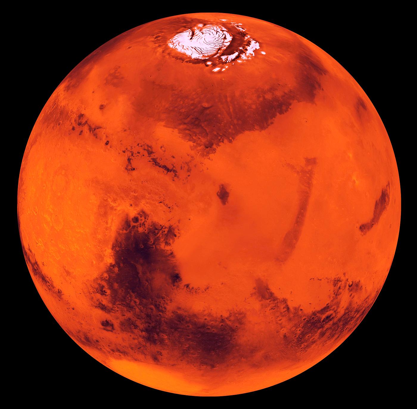 The north polar residual ice cap of the Planum Boreum region. Original from NASA . Digitally enhanced by rawpixel. The north polar residual ice cap of the Planum Boreum region. Original from NASA . Digitally enhanced by rawpixel.