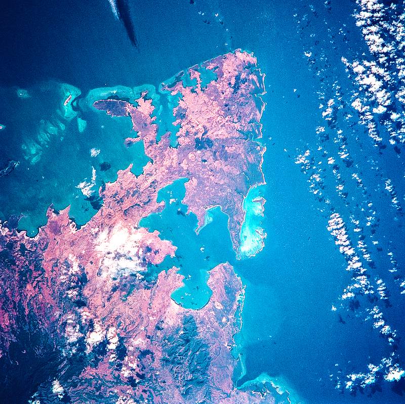 The STS-93 astronauts aboard the Space Shuttle Columbia took this picture over the Indian Ocean on 23-27 July 1999. Original from NASA. Digitally enhanced by rawpixel. The STS-93 astronauts aboard the Space Shuttle Columbia took this picture over the Indian Ocean on 23-27 July 1999. Original…