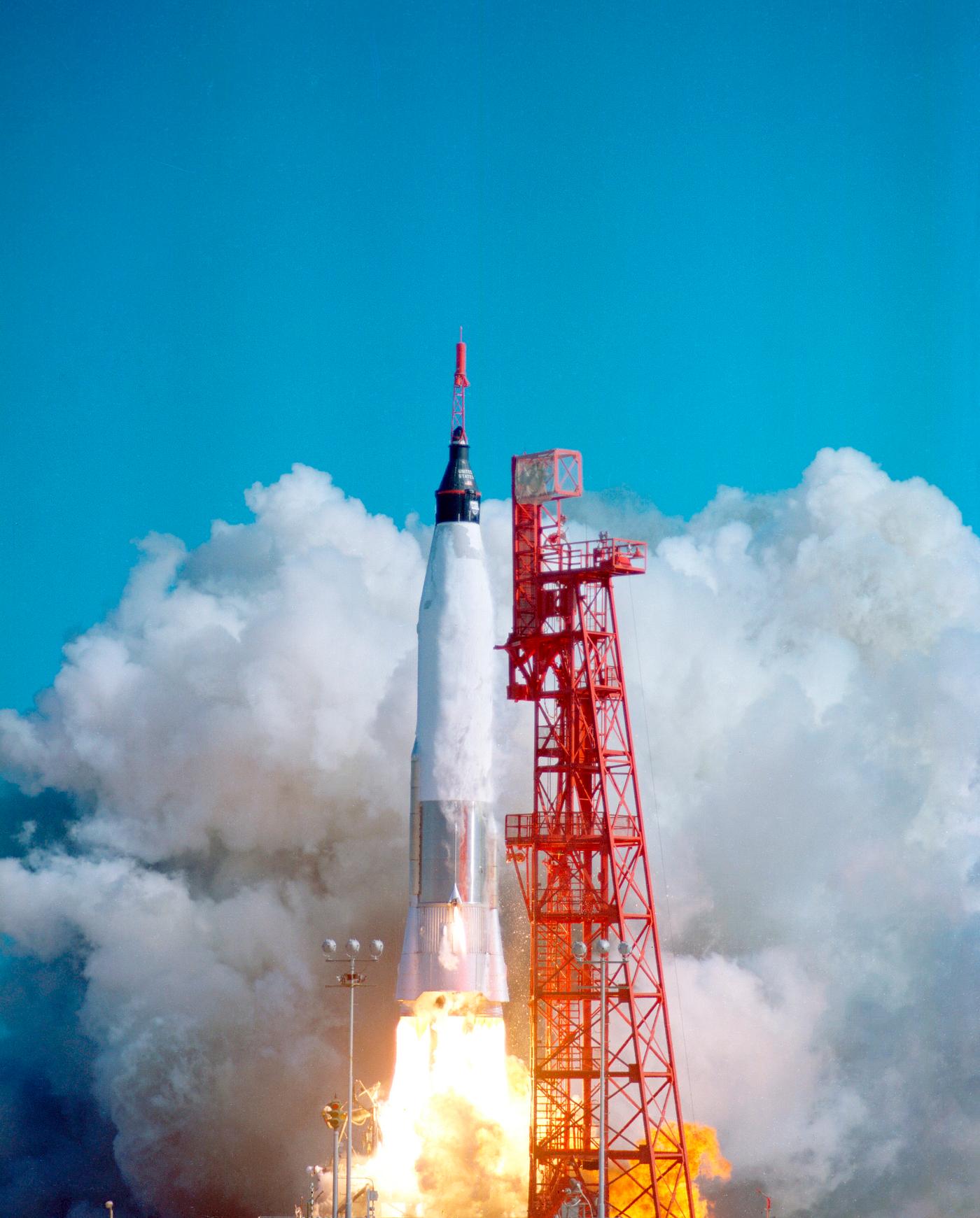 Launch of Friendship 7 with astronaut John Glenn aboard. Original from NASA. Digitally enhanced by rawpixel. Launch of Friendship 7 with astronaut John Glenn aboard. Original from NASA. Digitally enhanced by rawpixel.