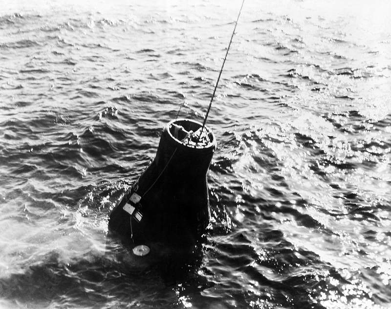 Mercury-Atlas 6 "Friendship 7" spacecraft retrieved from the Atlantic Ocean. Mar 16th, 1962. Original from NASA. Digitally enhanced by rawpixel.
Mercury-Atlas 6 "Friendship 7" spacecraft retrieved from the Atlantic Ocean. Mar 16th, 1962. Original from NASA. Digitally…